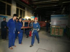 動(dòng)力公司、面一車間分別舉行防泄漏演練