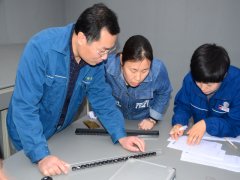 公司舉辦色差、色棋測試