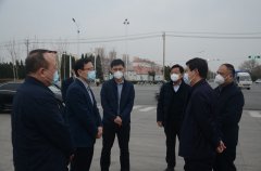 市、區(qū)領(lǐng)導來公司調(diào)研指導疫情防控等工作